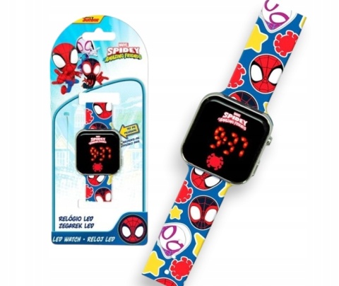 SPIDERMAN SPIDEY zegarek cyfrowy LED