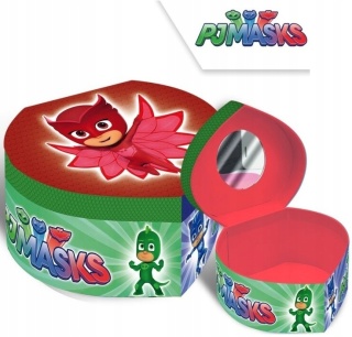 Szkatułka pudełko na biżuterię PJMASKS PIDŻAMERSI
