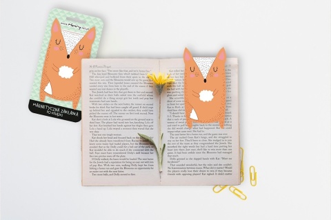 Zakładka magnetyczna do książki LIS Henry 65x120 mm