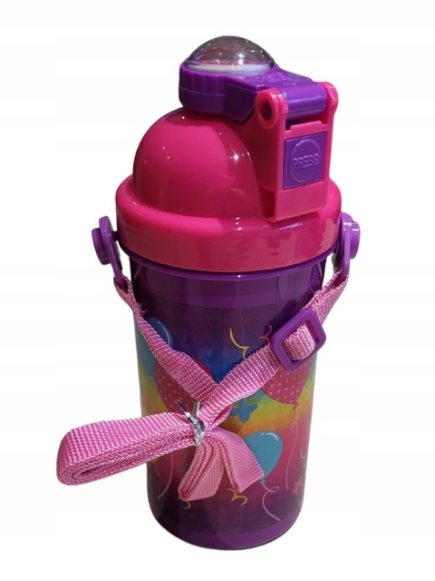 Bidon kubek ze słomką i ustnikiem MY LITTLE PONY pasek 500 ML