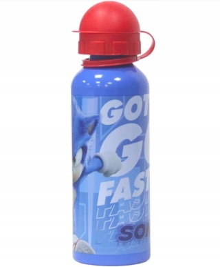Bidon na wodę aluminiowy z ustnikiem Sonic 520 ML
