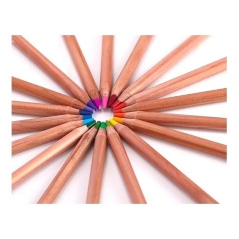 Kredki ołówkowe okrągłe w metalowym pudełku 12 kolorów ASTRA PRESTIGE