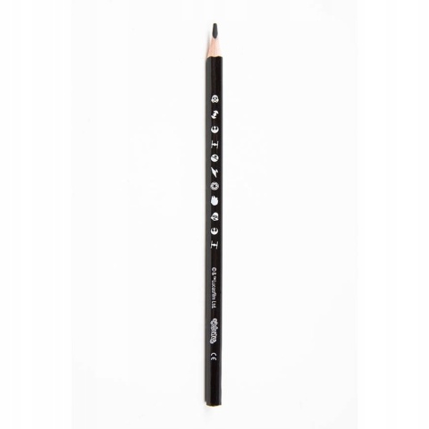 Kredki ołówkowe trójkątne 12 +1 kolorów złota srebrna Star Wars