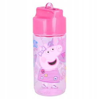 Bidon butelka z ustnikiem ŚWINKA PEPPA PIG 430ML