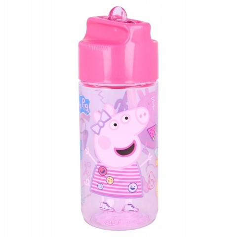Bidon butelka z ustnikiem ŚWINKA PEPPA PIG 430ML