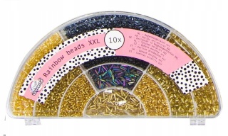 Koraliki do robienia biżuterii bransoletek złoty c