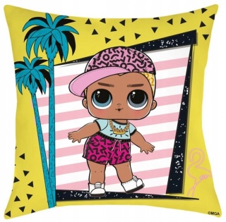 LOL SURPRISE BOYS poduszka jasiek laleczki 40x40cm