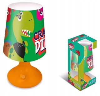 Lampka nocna LED na baterie DINOZAURY