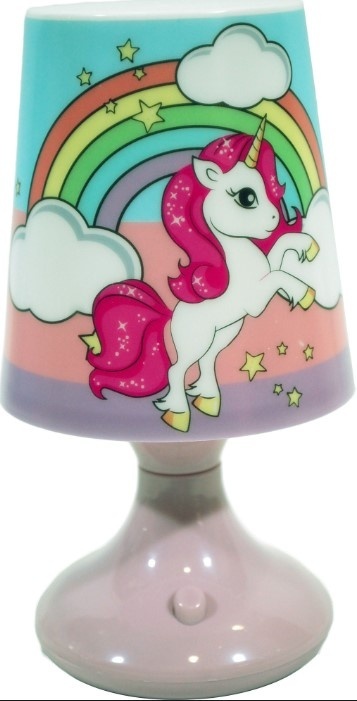 Lampka nocna LED na baterie UNICORN JEDNOROŻEC