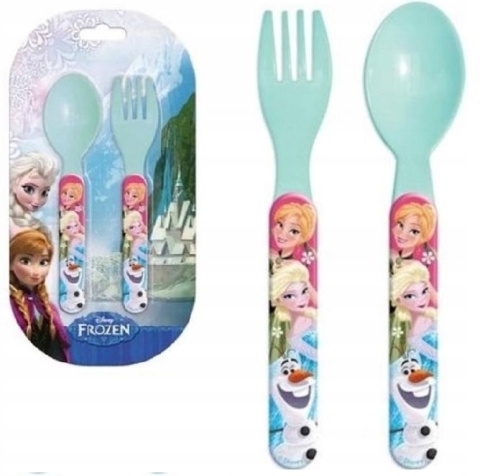 Sztućce KRAINA LODU FROZEN łyżka widelec