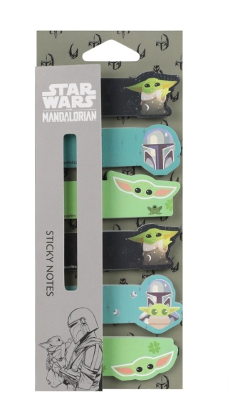 Zakładki indeksujące MANDALORIAN BABY YODA 180szt