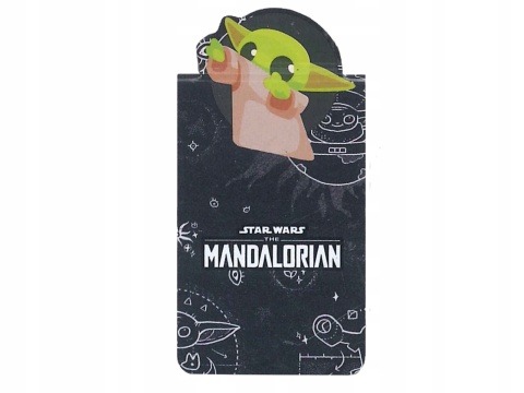 Zakładki magnetyczne do książek MANDALORIAN STAR WARS 4 SZT