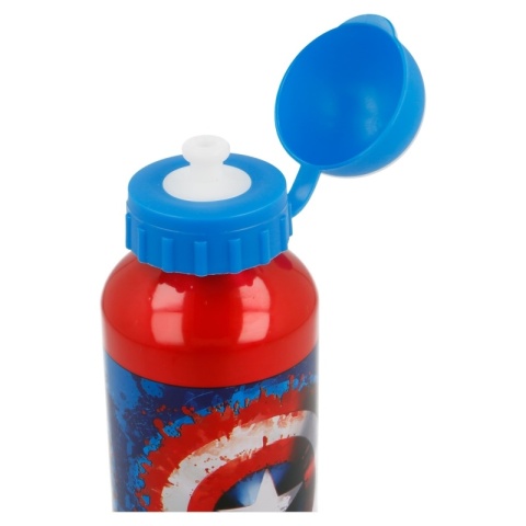 Bidon aluminiowy AVENGERS KAPITAN AMERYKA 400ML