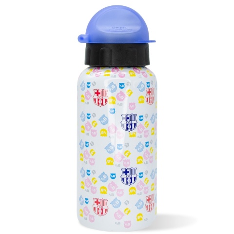 Bidon aluminiowy z ustnikiem junior 350 ml FC BARCELONA FCB
