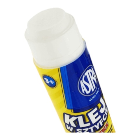 Klej w sztyfcie do papieru i tektury szkolny Astra 15g
