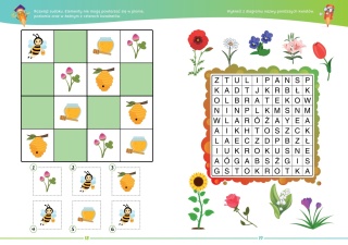 Łamigłówki Sudoku z naklejkami dla dzieci 50 naklejek