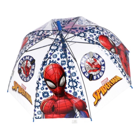 Parasol przezroczysty plażowy Spiderman parasolka dla dzieci składana