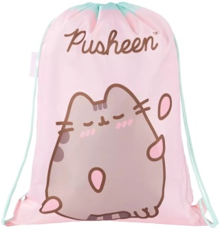 Plecak worek na buty kapcie kot kotek PUSHEEN pink