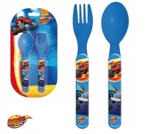 Sztućce BLAZE I MEGA MASZYNY łyżka widelec