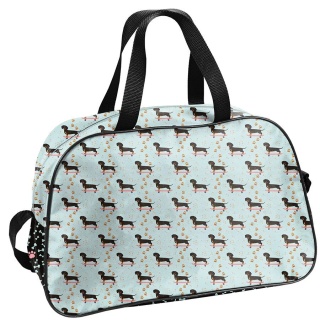 Torba sportowa dla dzieci na ramię młodzieżowa na basen Pies jamnik torba plażowa