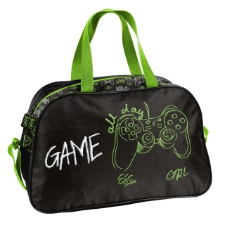 Torba sportowa dla dzieci na ramię młodzieżowa na basen Play Game dla fana gier