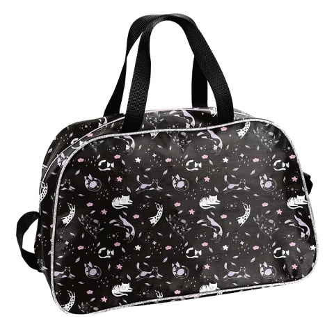 Torba sportowa dla dzieci na ramię młodzieżowa na basen Kotek torba plażowa dziewczęca