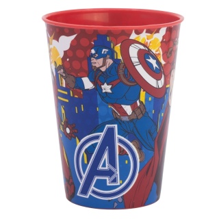 Avengers Thor kap Ameryka Iron Man kubek kubeczek plastikowy szklanka 260ML