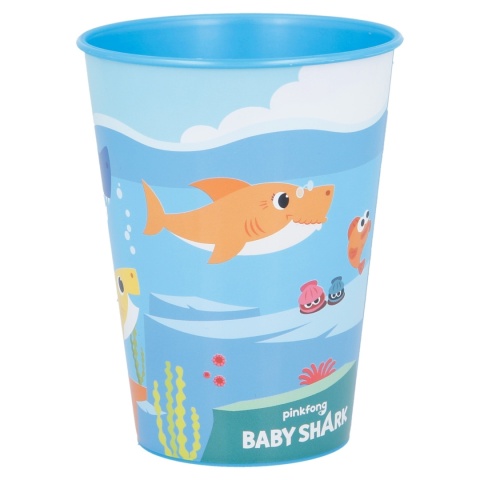BABY SHARK plastikowy kubek 260 ml