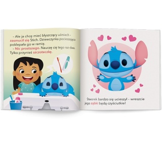 Książka dla dzieci Moje pierwsze opowiastki. Stitch myje ząbki wiek 2+