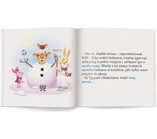 Książki dla dzieci Disney Maluch. Kubuś lepi bałwana wiek 2+