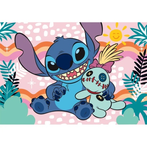 Lilo i Stitch Paskudka Stich Clementoni Puzzle 60 EL 26331
