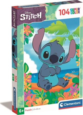Lilo i Stitch super color Puzzle Stich 104 EL 27255 27x38 cm