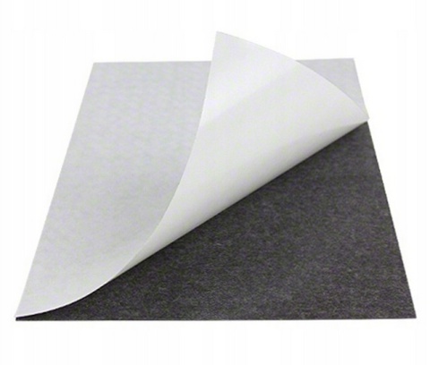 Arkusz magnetyczny samoprzylepny magnesy do przyklejania arkusz A4, 1 szt.