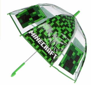 Parasol przezroczysty plażowy Minecraft parasolka dla dzieci składana