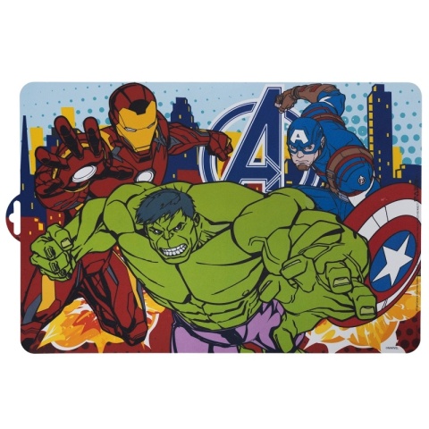 Podkładka na biurko stół Avengers Hulk Iron Man 28x43