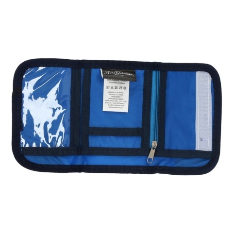 Portfel dziecięcy dla chłopca portfelik na rzep suwak na karty Spiderman