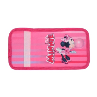 Portfel dziecięcy dla dziewczynki portfelik na rzep suwak na karty Myszka Minnie