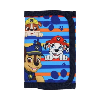 Portfel dziecięcy dla chłopca portfelik na rzep suwak na karty Psi Patrol
