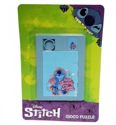 Układanka puzzle przesuwane Stitch Stich12 el