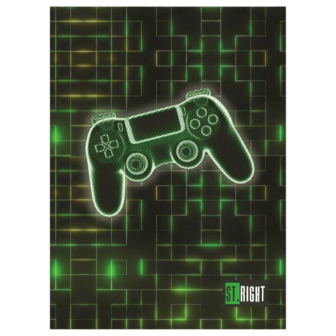 Zeszyt A4 kratka do nauki pisania w kratke 32 k Game pixel Gamer 2 szt