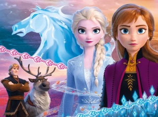 FROZEN II KRAINA LODU 2 Odwaga sióstr Trefl Puzzle 30 EL 18253