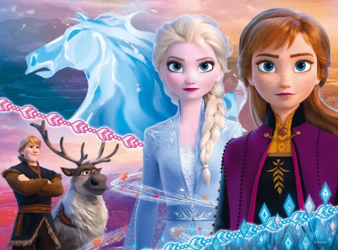 FROZEN II KRAINA LODU 2 Odwaga sióstr Trefl Puzzle 30 EL 18253