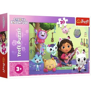 KOCI DOMEK GABI Trefl Puzzle 30 EL 18301