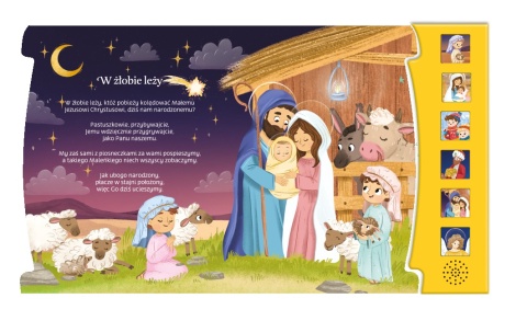 Książka dla dzieci MAGICZNE ŚWIĘTA Nasze Kolędy Książka dźwiękowa