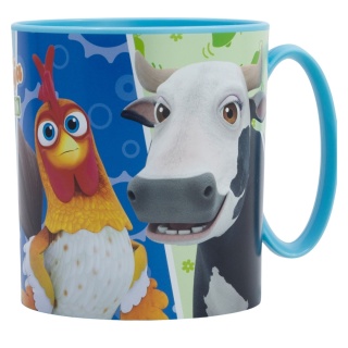 Kubek z uchem do mikrofali Farma Zenona zwierzęta 350 ml