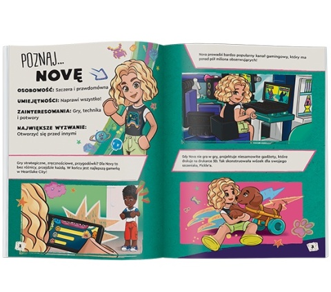 LEGO Friends. Sięgaj gwiazd zadania i komiksy dla dzieci