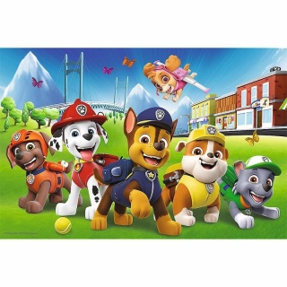 PSI PATROL Na polanie Trefl Puzzle 60 EL 17375