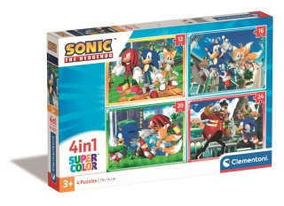 SONIC Puzzle 4W1 12, 16, 20, 24 EL 21522