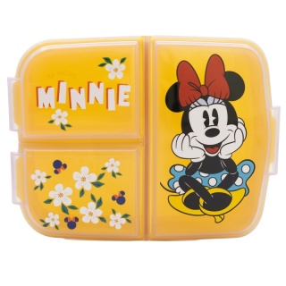 ŚNIADANIÓWKA z przegródkami trzykomorowa lunchbox MYSZKA MINNIE Sunshine