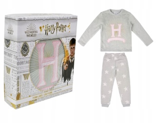 Piżama dziecięca HARRY POTTER ciepła welurowa pudełko prezentowe 140